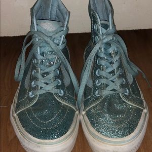 Glittery high tops